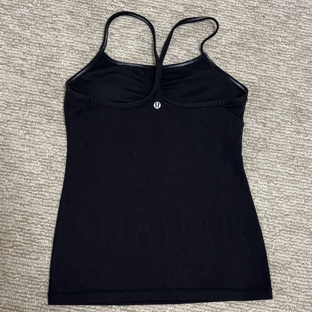 Size 6 Lululemon Spaghetti Strap tank workout‎ Top - Picture 3 of 5